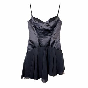 BCBGMaxAzria Black Corset Dress